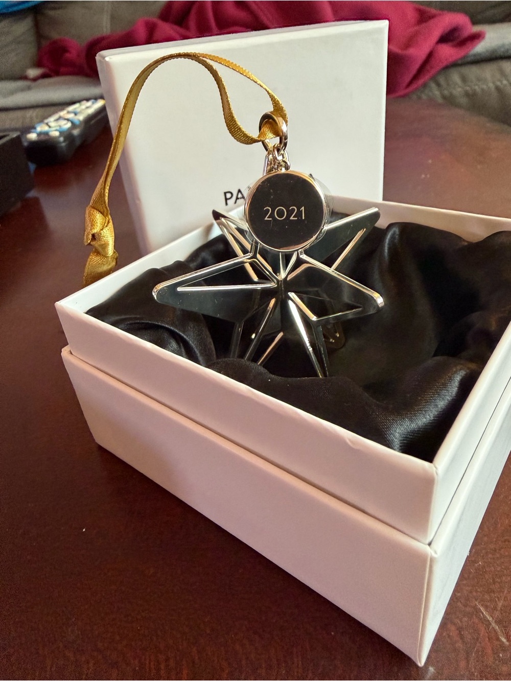Pandora 2021 snowflake ornament